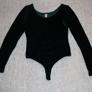 Velvet Emerald Body Suit